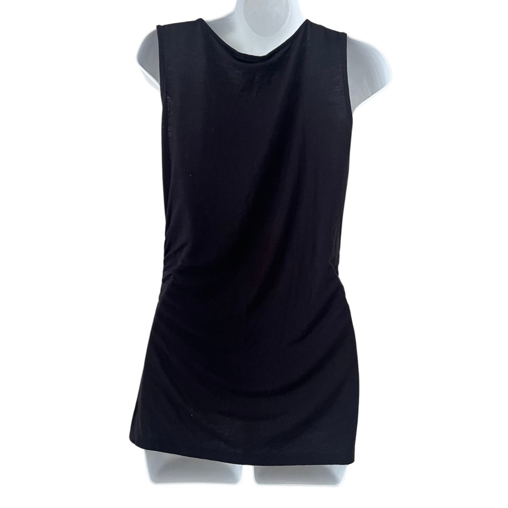 Style & Co Black Embellished Cowl Neck Sleeveless Top Women’s S - Picture 5 of 7
